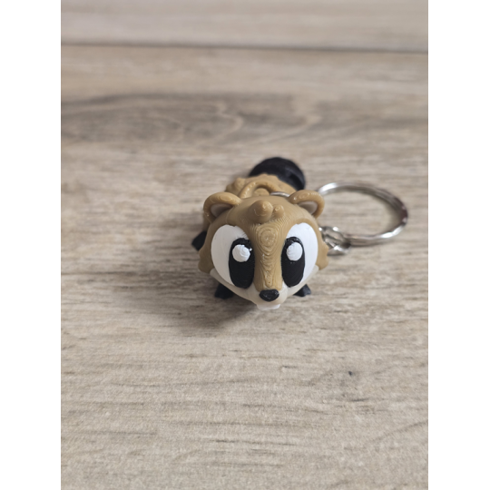 Breloczek Bóbr 3D - Brelok Druk3d fidget Keychain mixGadzet