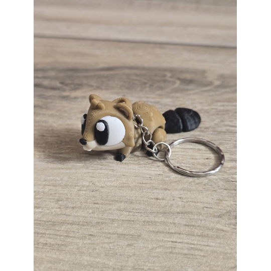 Breloczek Bóbr 3D - Brelok Druk3d fidget Keychain mixGadzet