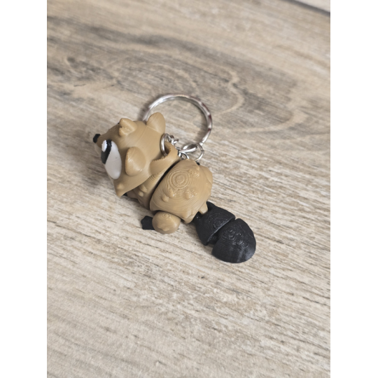 Breloczek Bóbr 3D - Brelok Druk3d fidget Keychain mixGadzet