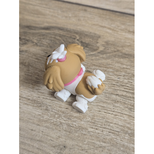 Figurka Shih Tzu z kitką 3D - Druk3d fidget mixGadzet
