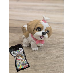 Breloczek Shih Tzu z kitką 3D - Brelok Druk3d fidget Keychain mixGadzet