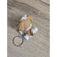 Breloczek Shih Tzu z kitką 3D - Brelok Druk3d fidget Keychain mixGadzet
