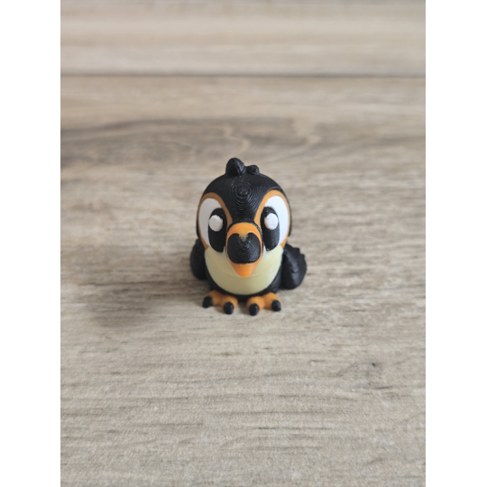 Mini Figurka Tukan 3D - Druk3d fidget mixGadzet