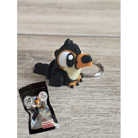 Breloczek Tukan 3D - Brelok Druk3d fidget Keychain mixGadzet