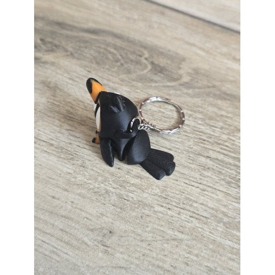 Breloczek Tukan 3D - Brelok Druk3d fidget Keychain mixGadzet