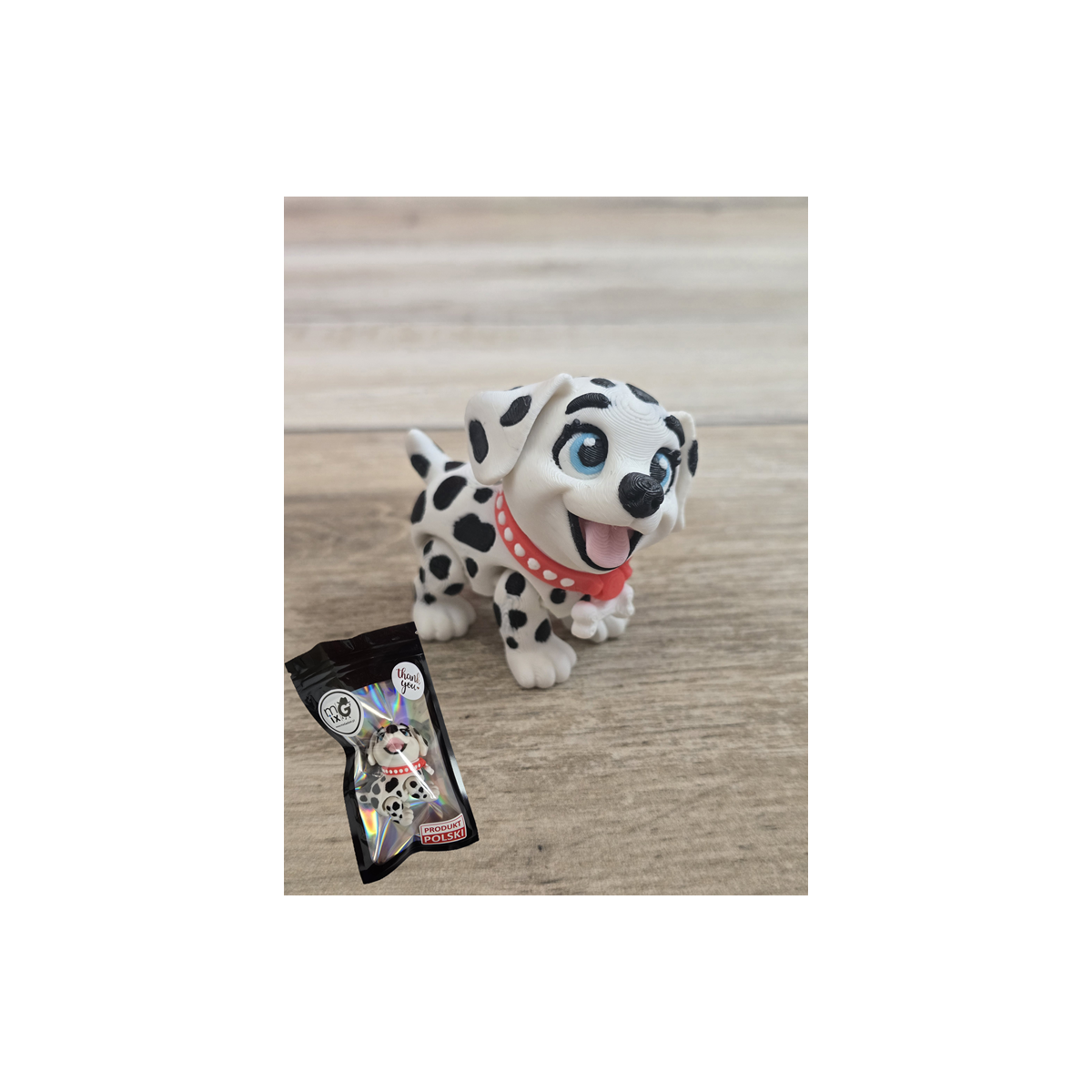Figurka Flexy Dalmatyńczyk 3D - Druk3d fidget mixGadzet