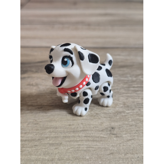 Figurka Flexy Dalmatyńczyk 3D - Druk3d fidget mixGadzet