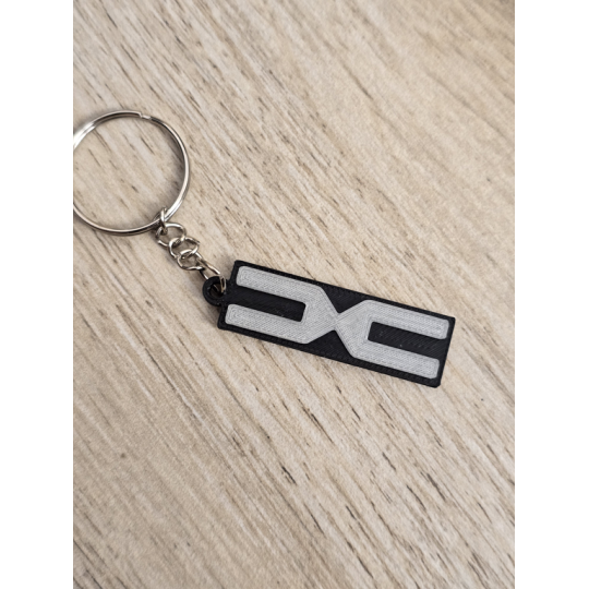 Breloczek Dacia - Świeci w Nocy! 3d - Druk3d fidget Keychain mixGadzet