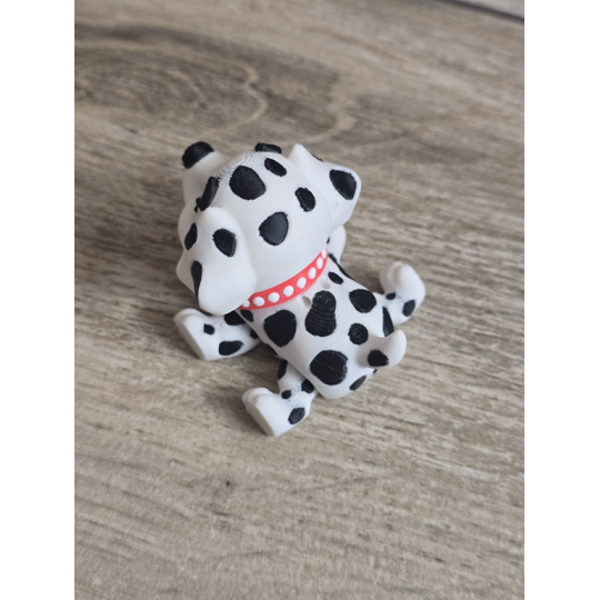 Figurka Flexy Dalmatyńczyk 3D - Druk3d fidget mixGadzet