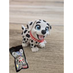 Breloczek Flexy Dalmatyńczyk 3D - Brelok Druk3d fidget Keychain mixGadzet