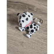 Breloczek Flexy Dalmatyńczyk 3D - Brelok Druk3d fidget Keychain mixGadzet