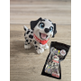 Figurka Flexy Dalmatyńczyk Czarne Uszy 3D - Druk3d fidget mixGadzet