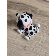 Figurka Flexy Dalmatyńczyk Czarne Uszy 3D - Druk3d fidget mixGadzet