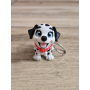 Breloczek Flexy Dalmatyńczyk Czarne Uszy 3D - Brelok Druk3d fidget Keychain