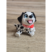 Breloczek Flexy Dalmatyńczyk Czarne Uszy 3D - Brelok Druk3d fidget Keychain