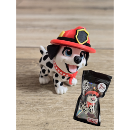 Figurka Flexy Dalmatyńczyk Strażak Czarne Uszy 3D - Druk3d fidget mixGadzet
