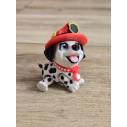 Figurka Flexy Dalmatyńczyk Strażak Czarne Uszy 3D - Druk3d fidget mixGadzet