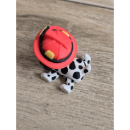 Figurka Flexy Dalmatyńczyk Strażak Czarne Uszy 3D - Druk3d fidget mixGadzet