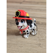 Breloczek Flexy Dalmatyńczyk Stażak Czarne Uszy 3D - Druk3d fidget Keychain