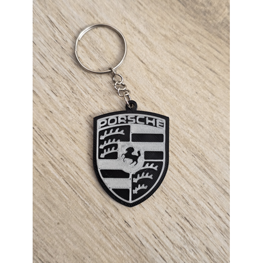 Breloczek Porsche - Świeci w Nocy! 3d - Druk3d fidget Keychain mixGadzet