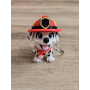 Breloczek Flexy Dalmatyńczyk Stażak 3D - Brelok Druk3d fidget Keychain