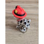 Breloczek Flexy Dalmatyńczyk Stażak 3D - Brelok Druk3d fidget Keychain