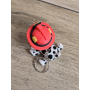 Breloczek Flexy Dalmatyńczyk Stażak 3D - Brelok Druk3d fidget Keychain