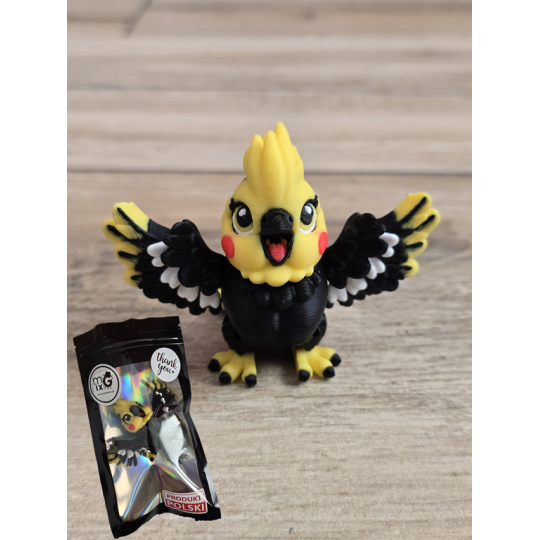 Breloczek Nimfa 3D - Brelok Druk3d fidget Keychain mixGadzet