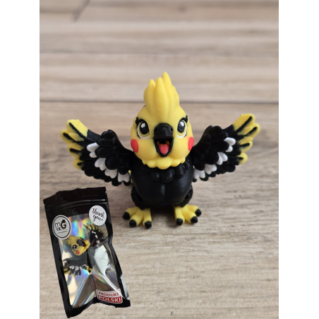 Breloczek Nimfa 3D - Brelok Druk3d fidget Keychain mixGadzet