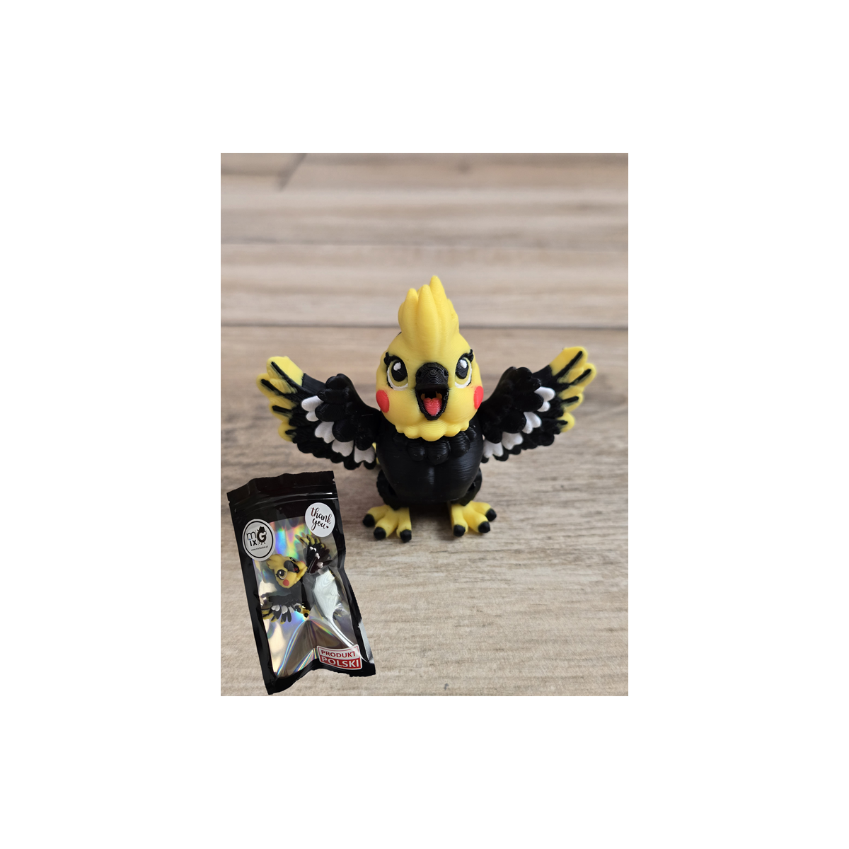 Breloczek Nimfa 3D - Brelok Druk3d fidget Keychain mixGadzet
