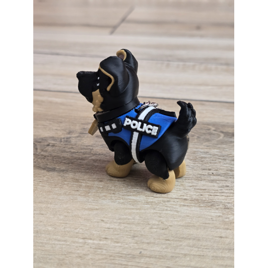 Breloczek GSD K9 3D - Brelok Druk3d fidget Keychain mixGadzet