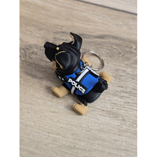Breloczek GSD K9 3D - Brelok Druk3d fidget Keychain mixGadzet