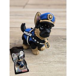 Breloczek GSD K9 3D w Czapce - Brelok Druk3d fidget Keychain mixGadzet
