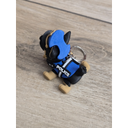Breloczek GSD K9 3D w Czapce - Brelok Druk3d fidget Keychain mixGadzet