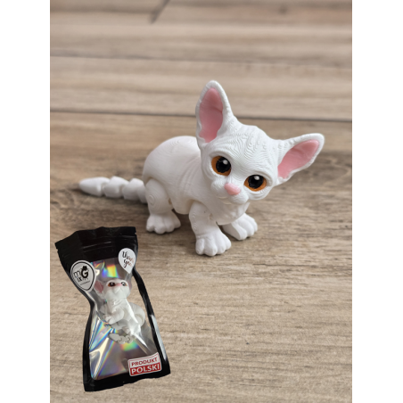 Figurka Kota Sphynx 3d - Druk3d fidget mixGadzet