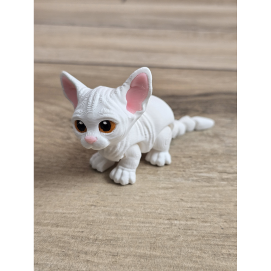 Figurka Kota Sphynx 3d - Druk3d fidget mixGadzet