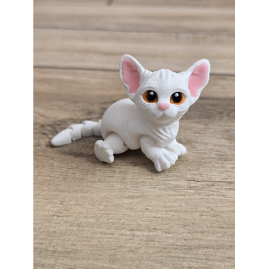 Figurka Kota Sphynx 3d - Druk3d fidget mixGadzet