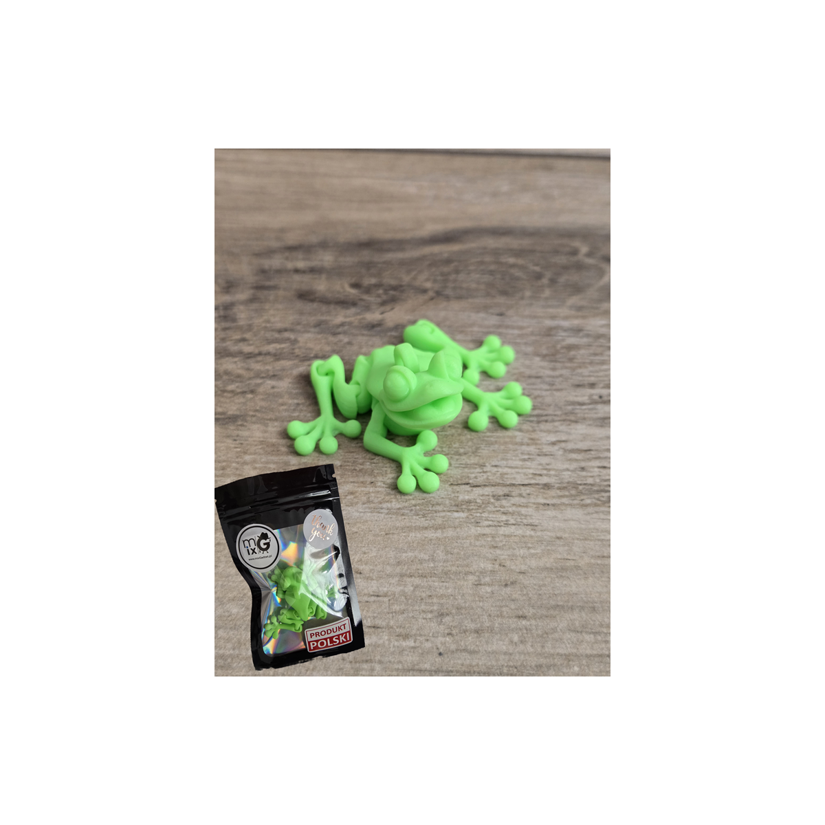 Figurka Żabki UV - Druk3d fidget mixGadzet