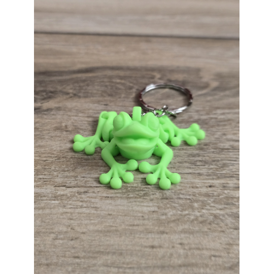Breloczek Żabka UV - Brelok Druk3d fidget Keychain mixGadzet