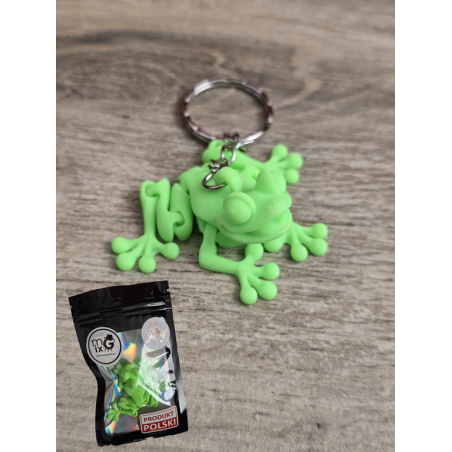 Breloczek Żabka UV - Brelok Druk3d fidget Keychain mixGadzet