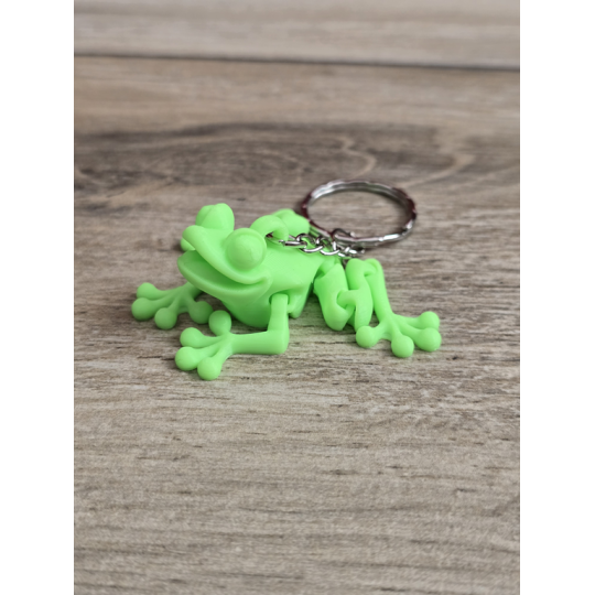 Breloczek Żabka UV - Brelok Druk3d fidget Keychain mixGadzet