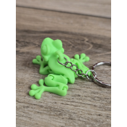 Breloczek Żabka UV - Brelok Druk3d fidget Keychain mixGadzet