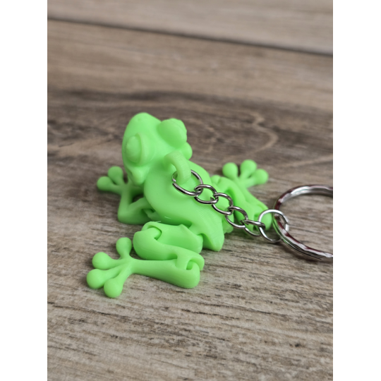 Breloczek Żabka UV - Brelok Druk3d fidget Keychain mixGadzet