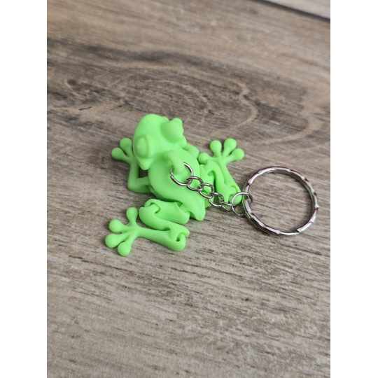 Breloczek Żabka UV - Brelok Druk3d fidget Keychain mixGadzet