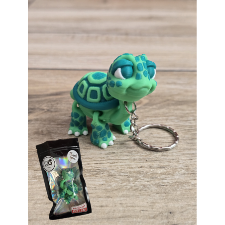Breloczek Zielonego Żówia 3D - Brelok Druk3d fidget Keychain mixGadzet