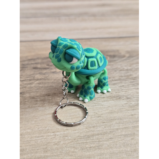 Breloczek Zielonego Żówia 3D - Brelok Druk3d fidget Keychain mixGadzet