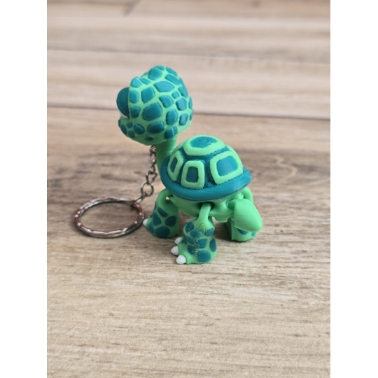 Breloczek Zielonego Żówia 3D - Brelok Druk3d fidget Keychain mixGadzet