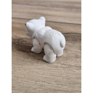 Figurka Białego Misia 3d - Druk3d fidget mixGadzet
