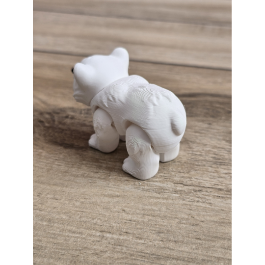 Figurka Białego Misia 3d - Druk3d fidget mixGadzet