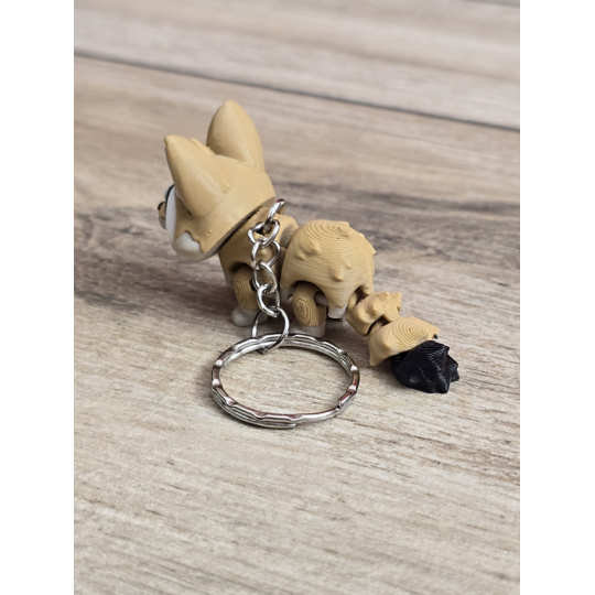 Breloczek Fenek Pustynny 3D - Brelok Druk3d fidget Keychain mixGadzet